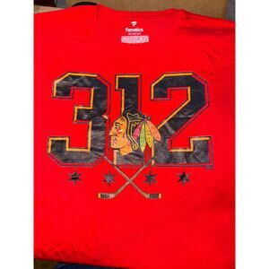 Fanatics‎ Chicago Blackhawks Men's Big Tall Shirt, 2XL